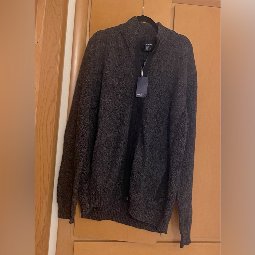 Classic Zip Cardigan by Daniel Hechter NWT